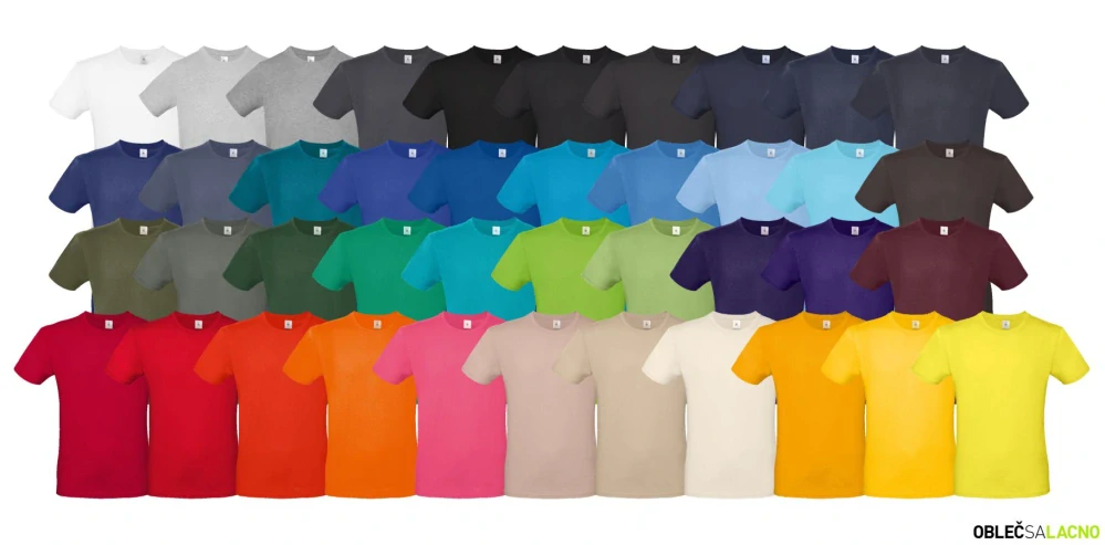 Pánske tričko #E150 B&C