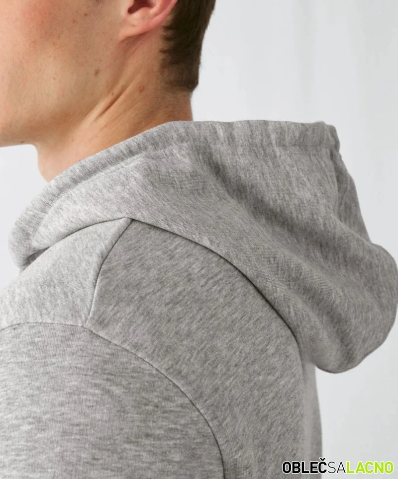 Pánska mikina s kapucňou INSPIRE ZIPPED HOOD B&C