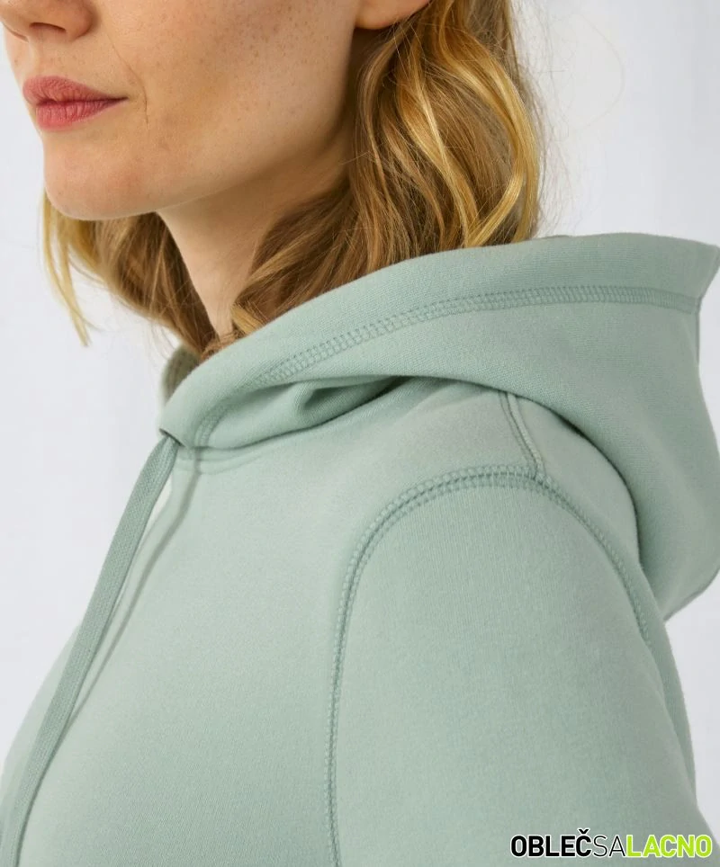 Dámska mikina s kapucňou QUEEN HOODE B&C