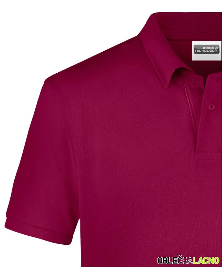 Pánske piqué polo z bio bavlny JN 8010 Daiber