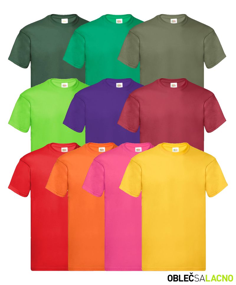 Pánske tričko ORIGINAL T Fruit of the Loom