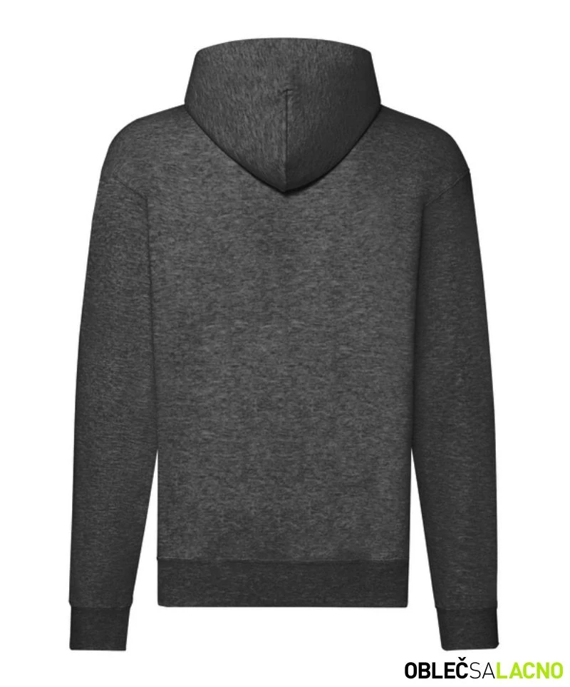 Pánska mikina s kapucňou CLASSIC HOODED SWEAT JACKET Fruit of the Loom
