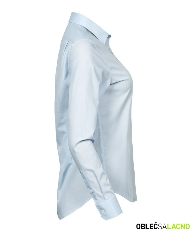 Luxusná elastická blúzka s dlhým rukávom Tee Jays