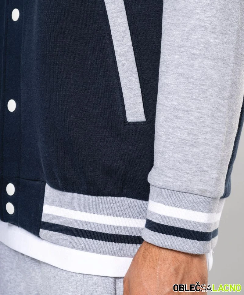 Unisex univerzitná bunda s kapucňou TEDDY Kariban