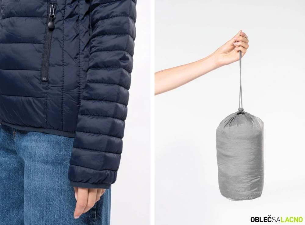 Dámska ľahká prešívaná bunda s kapucňou K6111 Kariban