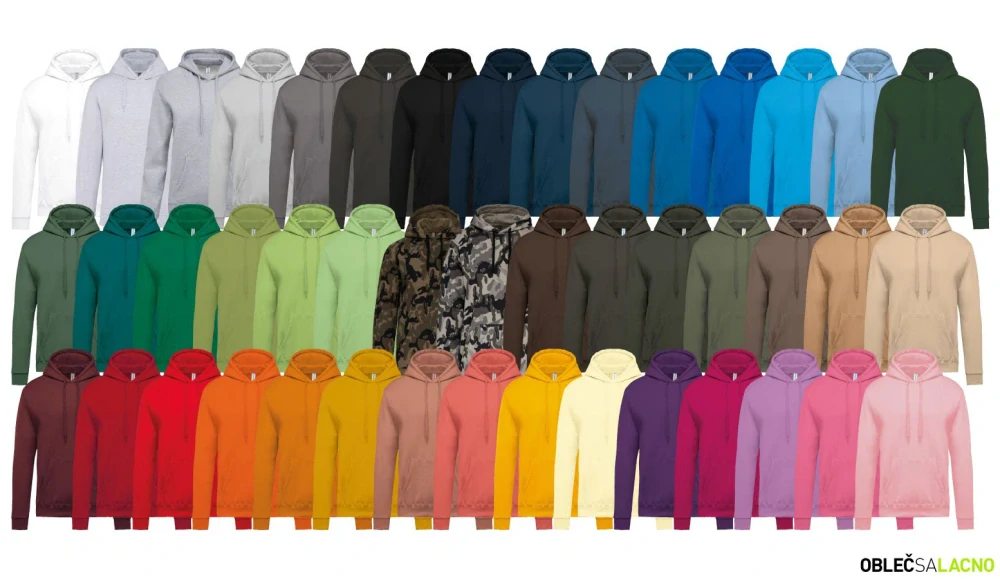 Unisex mikina s kapucňou K476 Kariban