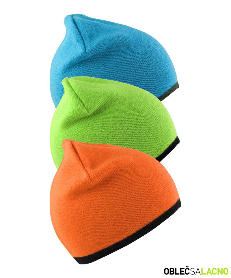 Obojstranná pletená čiapka RC046X Result Headwear