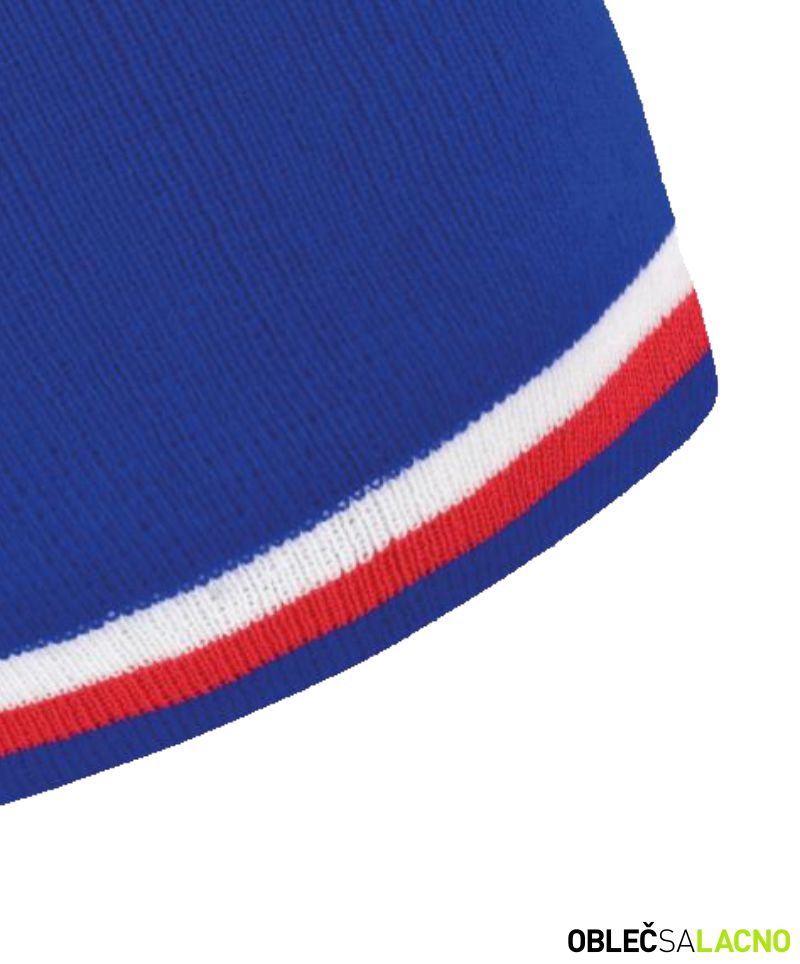 Pletená čiapka s kontrastnými pruhmi R368X Result Headwear
