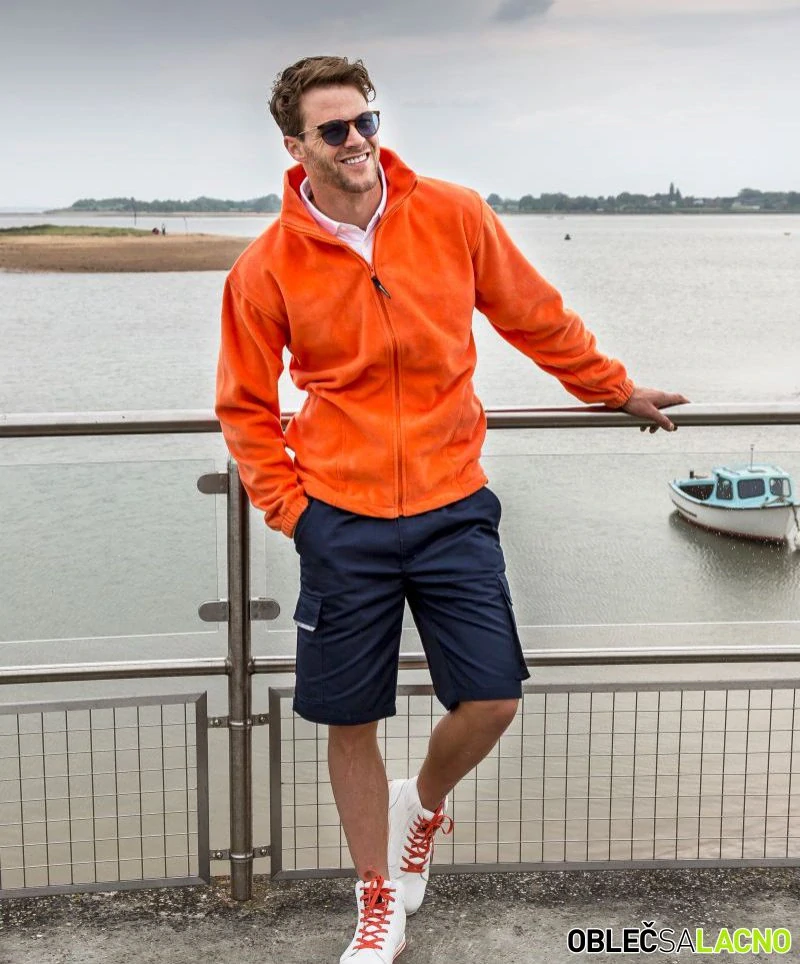 Unisex ťažká fleecová bunda R036X Result