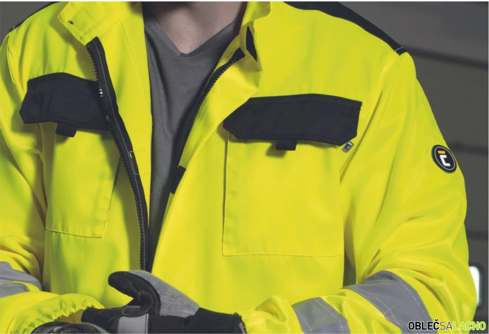 Reflexná montérková bunda MAX NEO HV Cerva