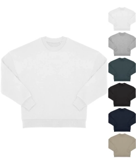 Unisex oversize mikina INFLUENCE CREW B&C