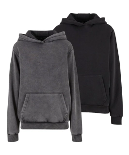 Dámska oversize mikina s kapucňou STONEWASH Build your Brand