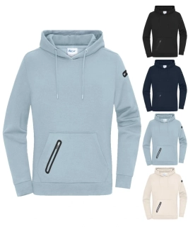 Dámska interlock mikina s kapucňou 8045 Daiber