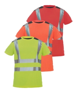 Reflexné polobavlnené tričko KNOXFIELD HVPS Cerva