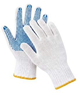 Povrstvené rukavice s PVC terčíkmi PLOVER LIGHT Fridrich & Fridrich