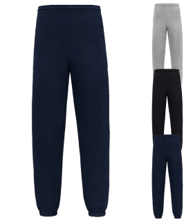 Unisex tepláky z ťažkej bavlny ICONIC PREMIUM ELASTICATED CUFF JOG PANTS Fruit of the Loom