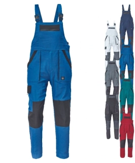 Montérkové nohavice s náprsenkou MAX NEO Cerva