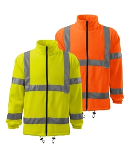 Reflexná fleece bunda HV FLEECE JACKET 5V1 Rimeck®