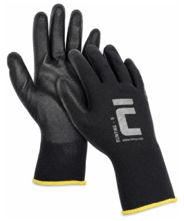 Povrstvené rukavice BUNTING BLACK Cerva