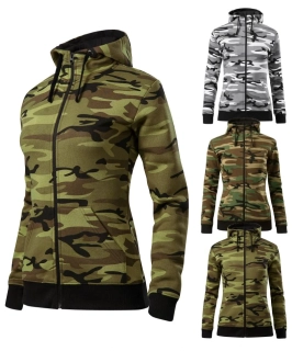 DOPREDAJ Dámska mikina CAMO ZIPPER Malfini®