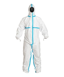 Jednorazový oblek Tyvek 600 Plus, bielo-modrý