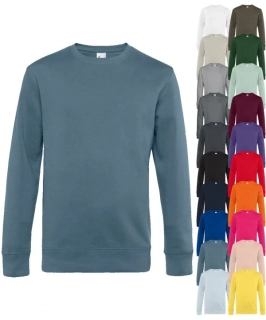 Pánska mikina KING CREW NECK B&C
