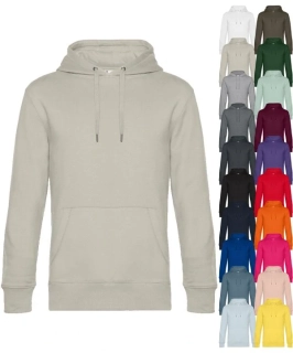 Pánska mikina s kapucňou KING HOODED B&C