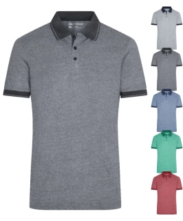 Pánska melírovaná polokošeľa JN 706 Daiber