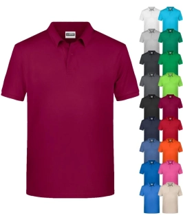 Pánske piqué polo z bio bavlny JN 8010 Daiber