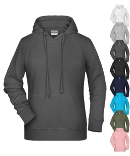 Dámska raglánová mikina s kapucňou JN 8023 Daiber