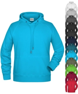 Pánska raglánová mikina s kapucňou JN 8024 Daiber