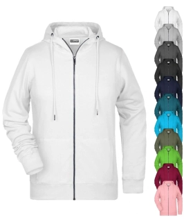 Dámska mikina s kapucňou a zipsom JN 8025 Daiber