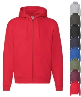 Pánska mikina s kapucňou PREMIUM HOODED SWEAT JACKET Fruit of the Loom