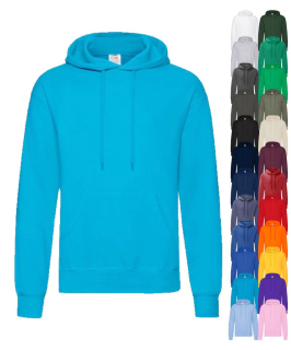 Pánska mikina s kapucňou CLASSIC HOODED SWEAT Fruit of the Loom