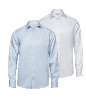 Luxusná keprová košeľa s dlhým rukávom COMFORT FIT Tee Jays