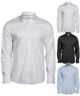 Luxusná elastická košeľa s dlhým rukávom Tee Jays