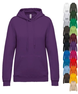 Dámska mikina s kapucňou K473 Kariban