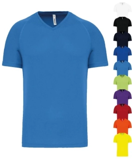 Pánske športové tričko s výstrihom do V PA476 ProAct