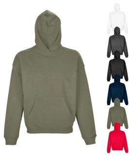 Unisex oversize mikina s kapucňou z ťažkej bavlny CONNOR Sol's