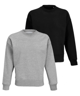 Unisex oversize mikina z ťažkej bavlny AUTHENTIC Sol's