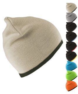 Obojstranná pletená čiapka RC046X Result Headwear