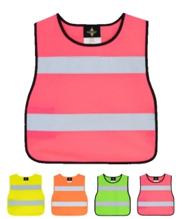 Detské pončo s vysokou viditeľnosťou AMIGO Korntex