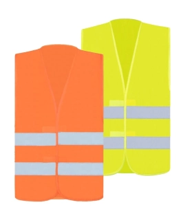 Jednoduchá bezpečnostná vesta FREIBURG KXX217 Korntex