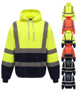 Hi-Vis mikina s kapucňou HVK05 Yoko