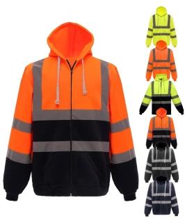 Hi-Vis mikina s kapucňou HVK07 Yoko