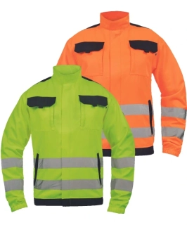 Reflexná montérková bunda MAX NEO HV Cerva