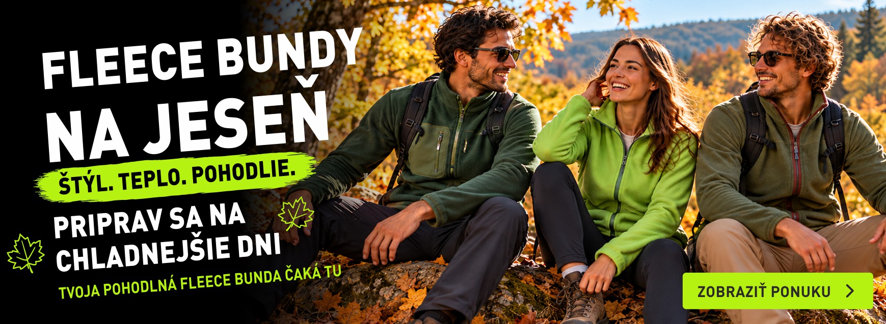 Voľnočasové fleece bundy na jeseň – oblecsalacno.sk